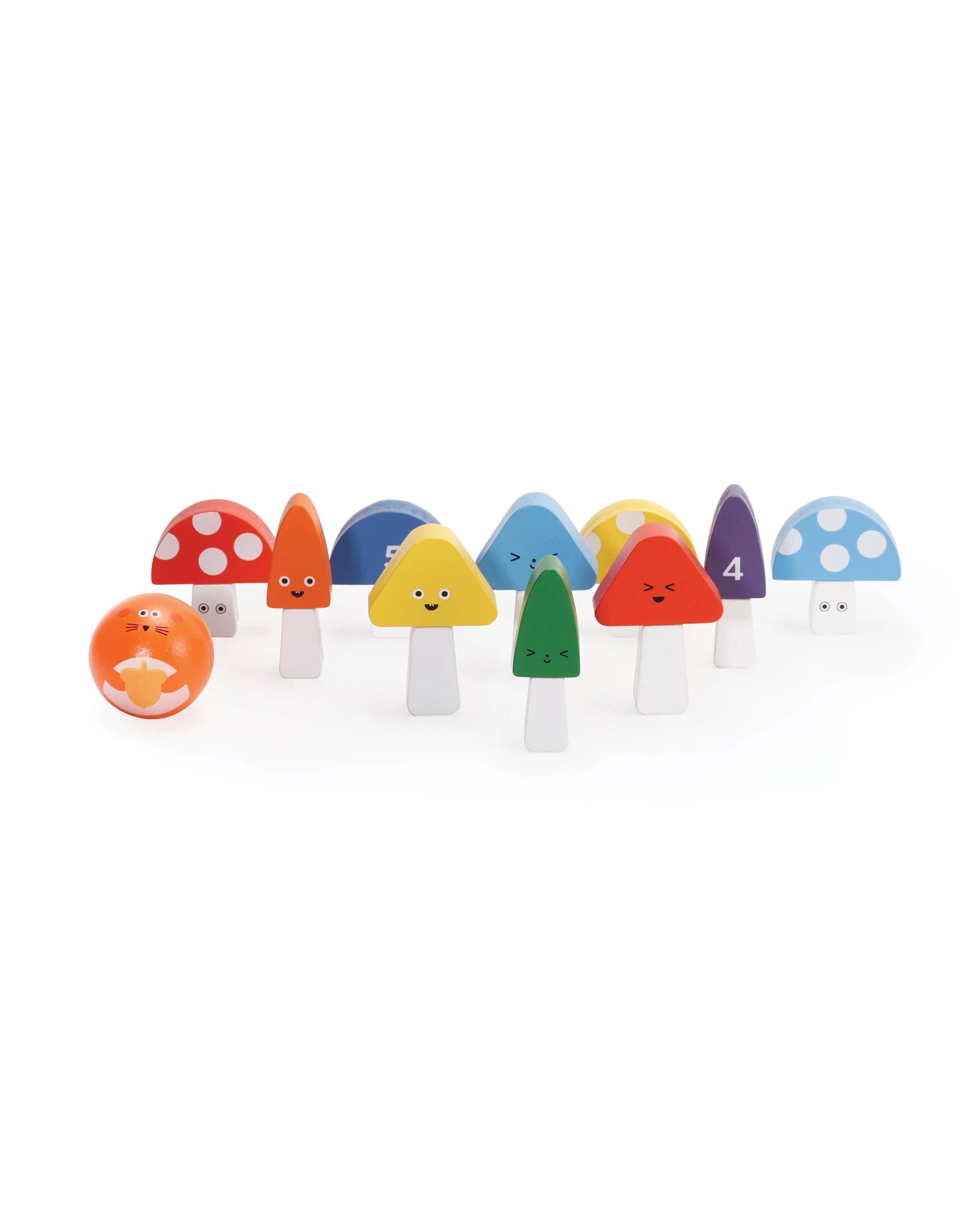 It's a Strike! Mini Mushroom Bowling