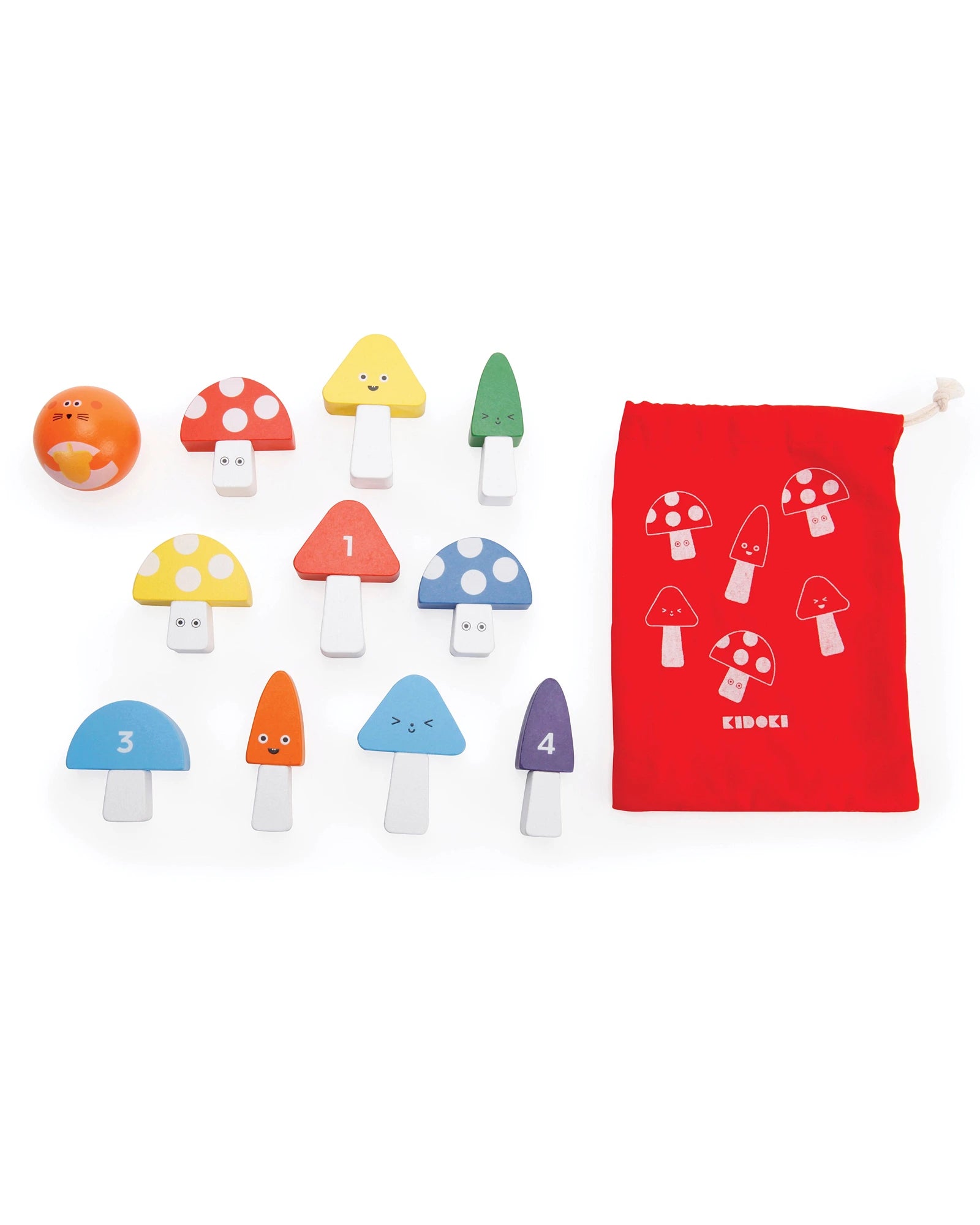 It's a Strike! Mini Mushroom Bowling