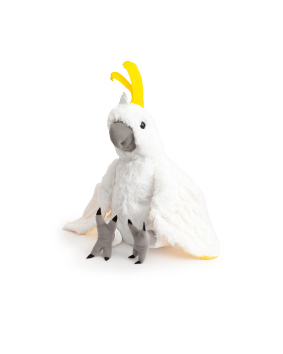 Wild Republic Cuddlekins Cockatoo Sulphur Crested 12 Inch