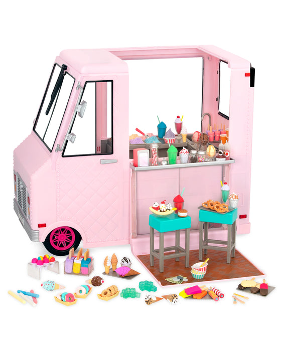 Our Generation Ice Cream Truck Pink Kidstuff