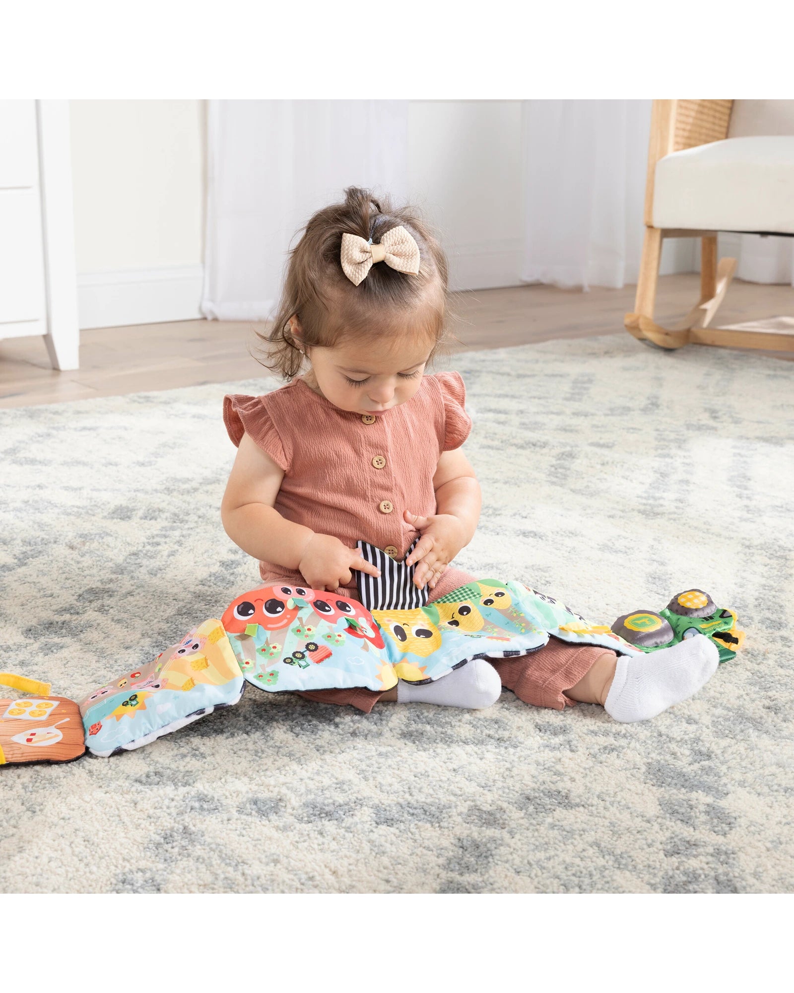 Lamaze John Deere Farm to Table Journey soft book