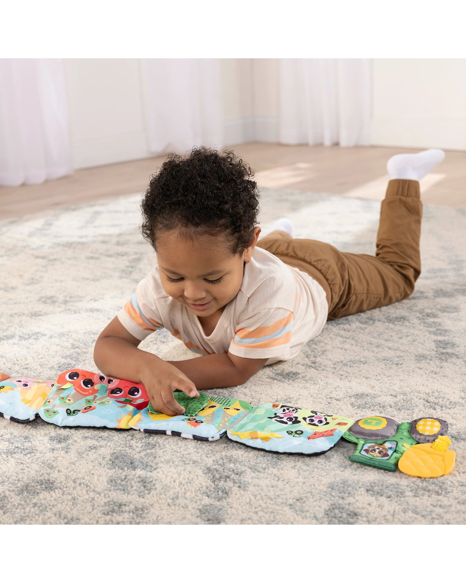 Lamaze John Deere Farm to Table Journey soft book