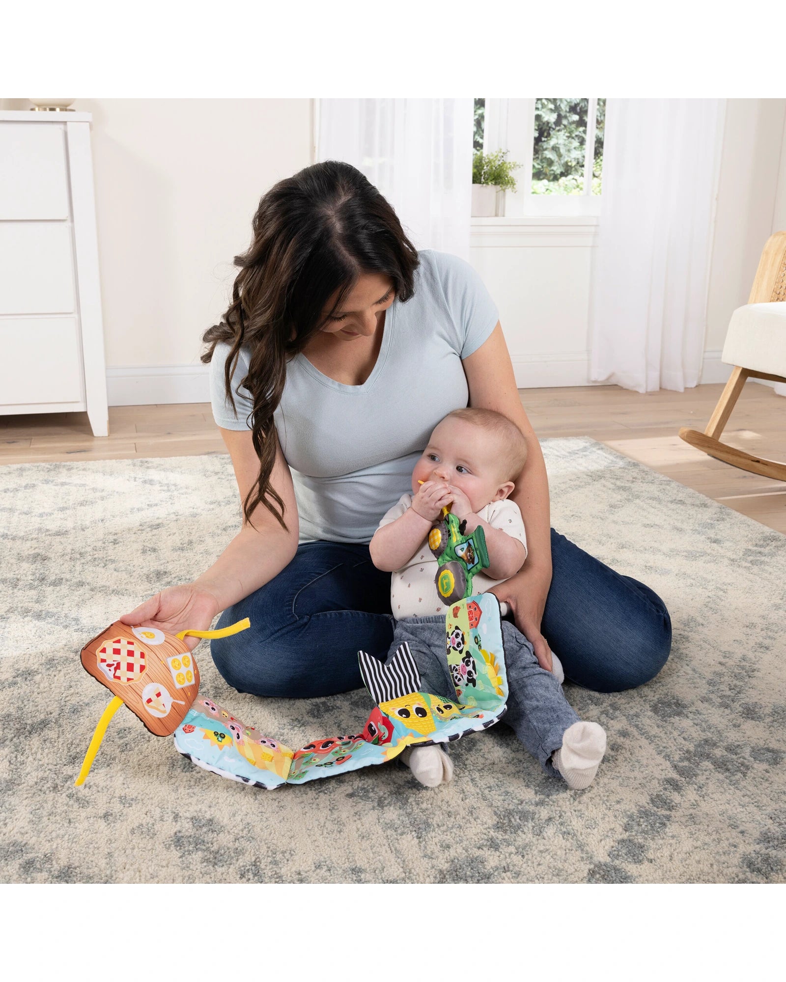 Lamaze John Deere Farm to Table Journey soft book