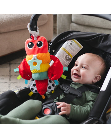 Lamaze Liam the Lobster Clip & Go Plush
