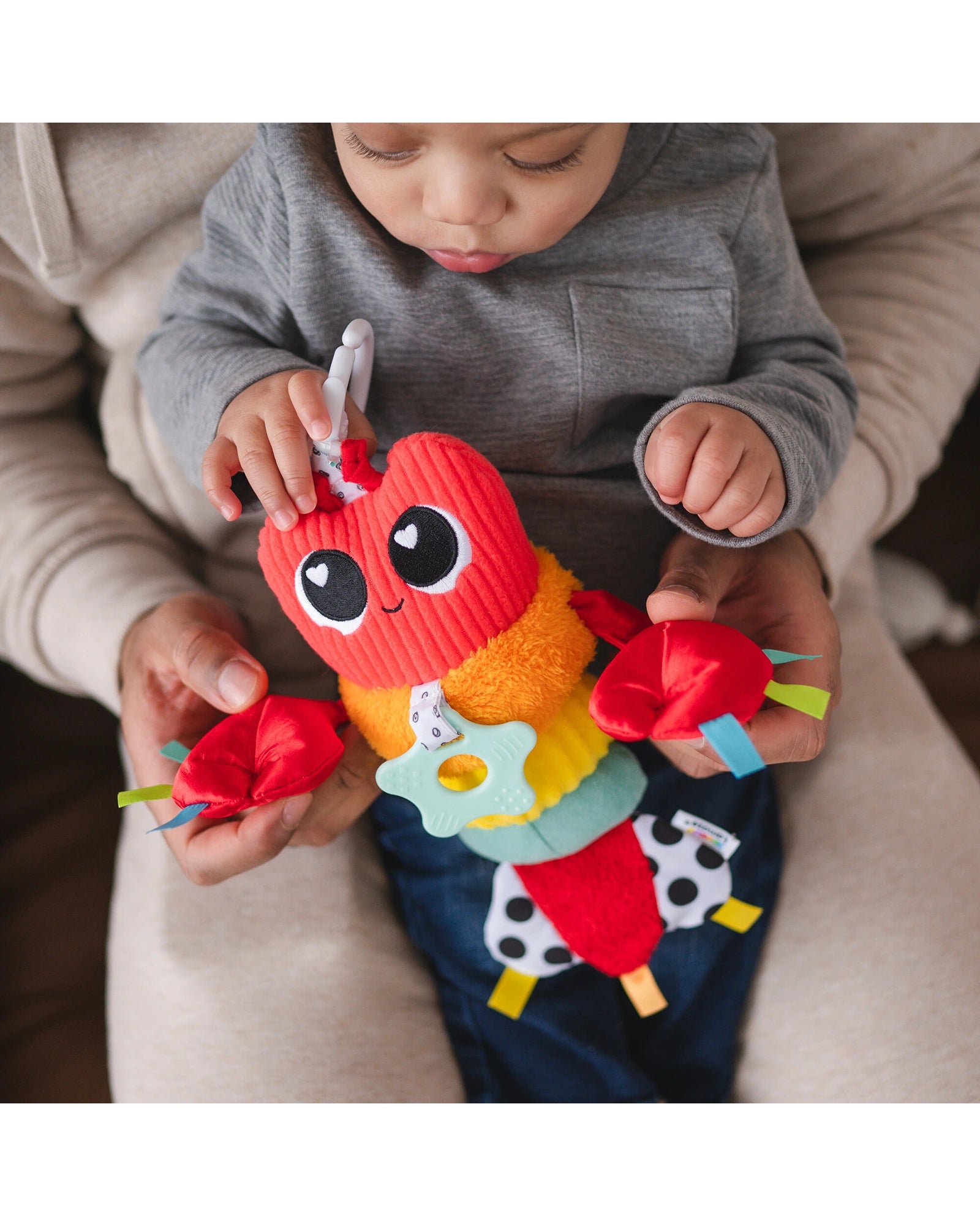 Lamaze Liam the Lobster Clip & Go Plush