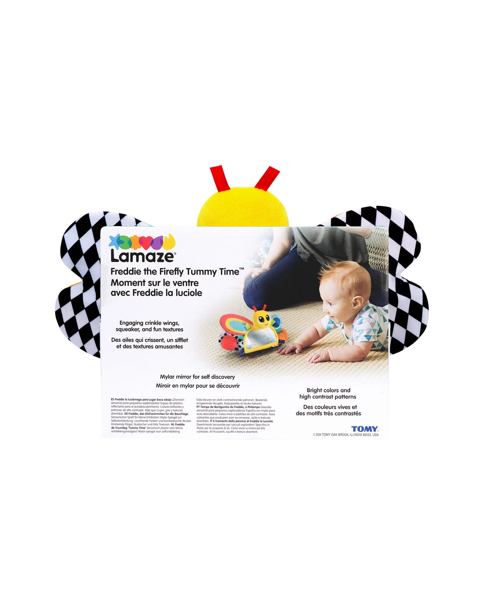 Lamaze Freddie the Firefly Tummy Time Toy