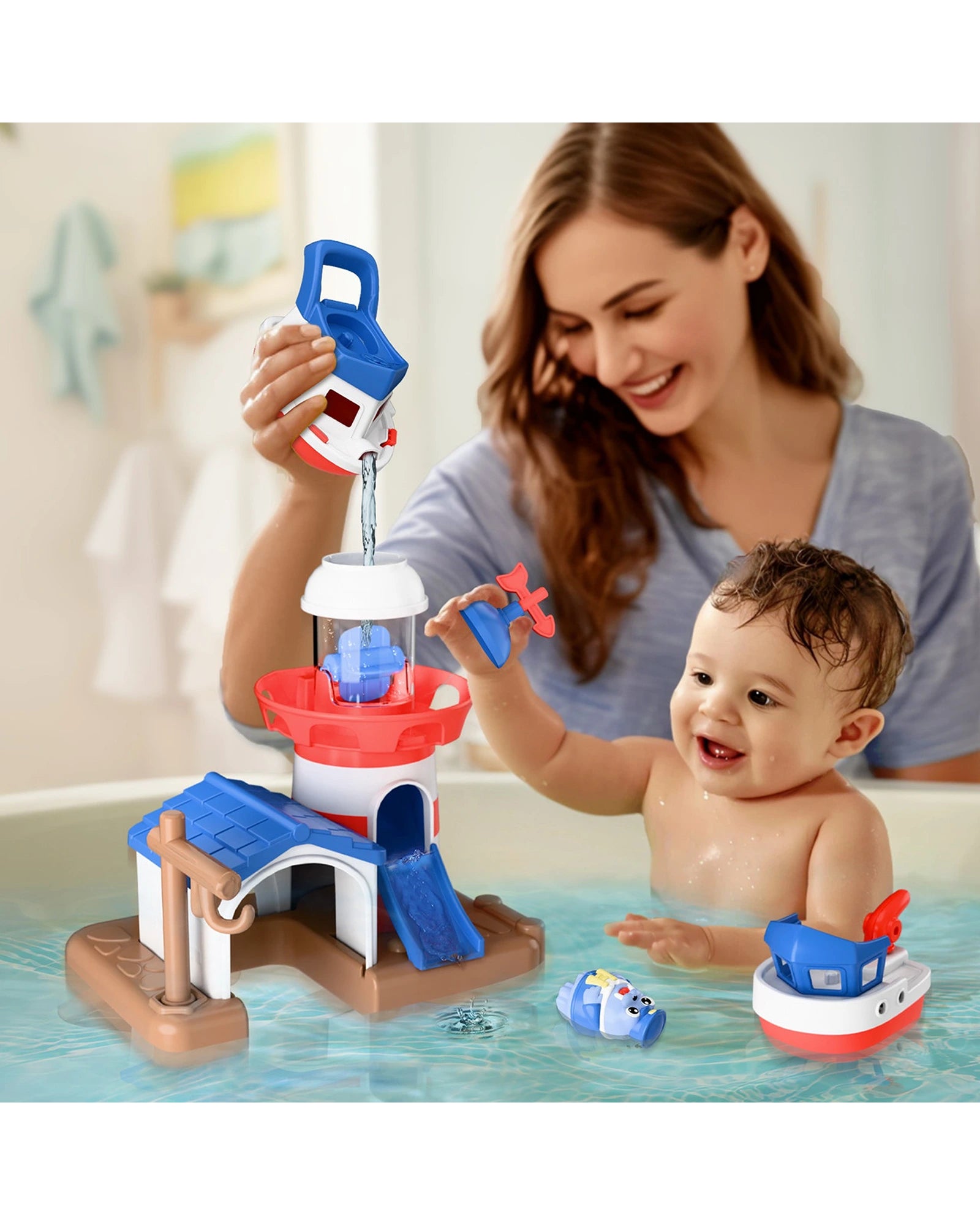 Lighthouse Bath Adventure