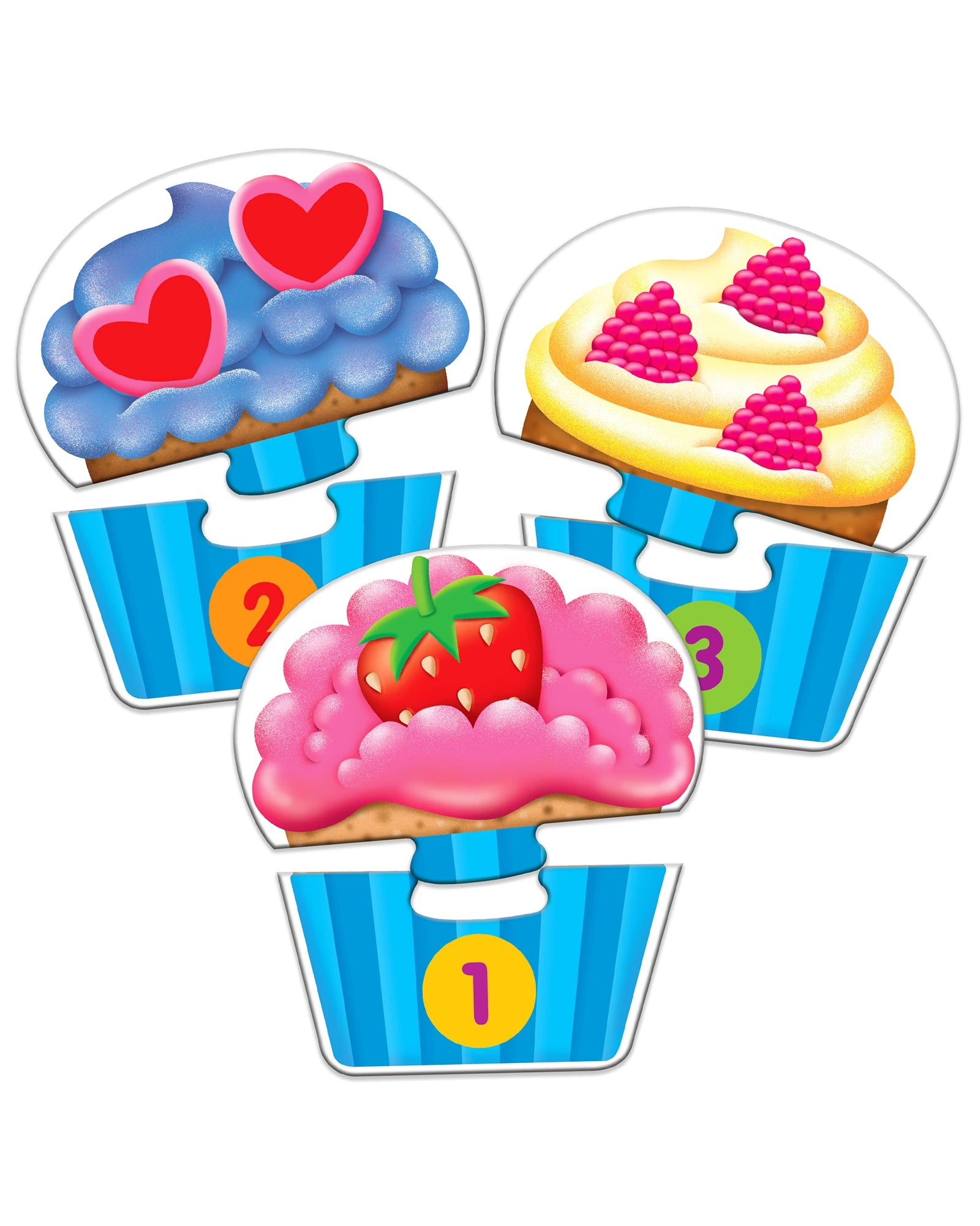 My First Match It! Counting Cupcakes