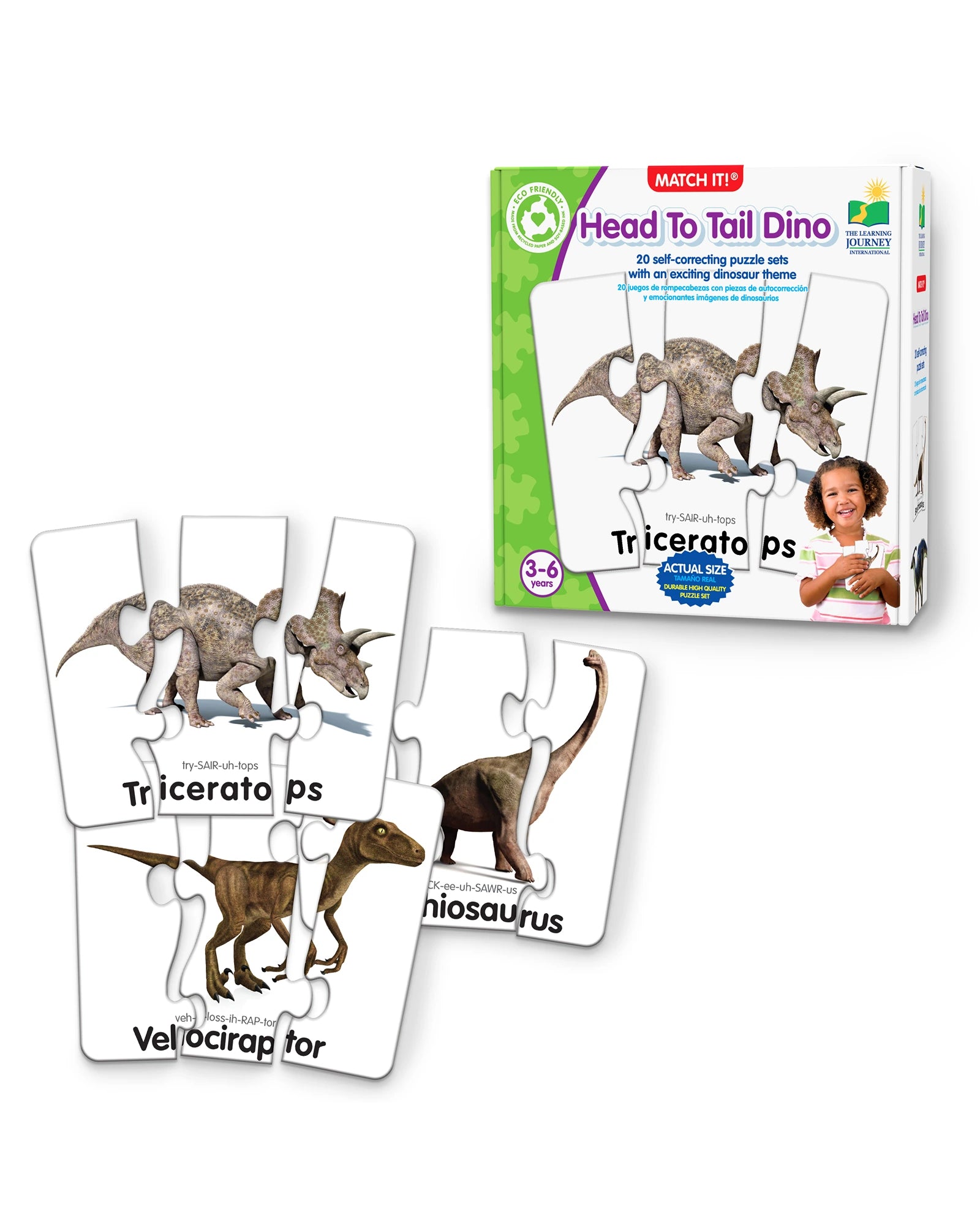 Match It! Head to Tail Dinos