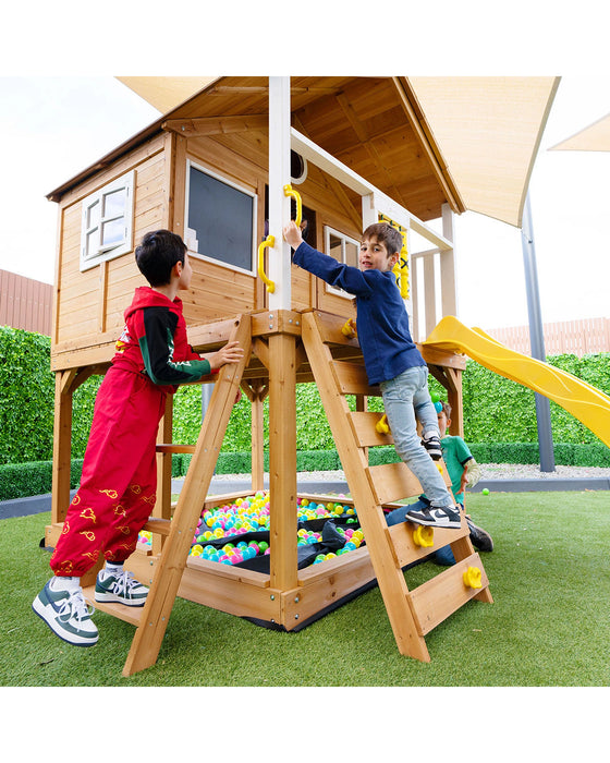 Lifespan Kids Warrigal Cubby House Yellow Slide
