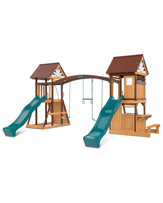 Lifespan Kids Armadale Play Centre Set with 2 x 2.2m Slides — Kidstuff