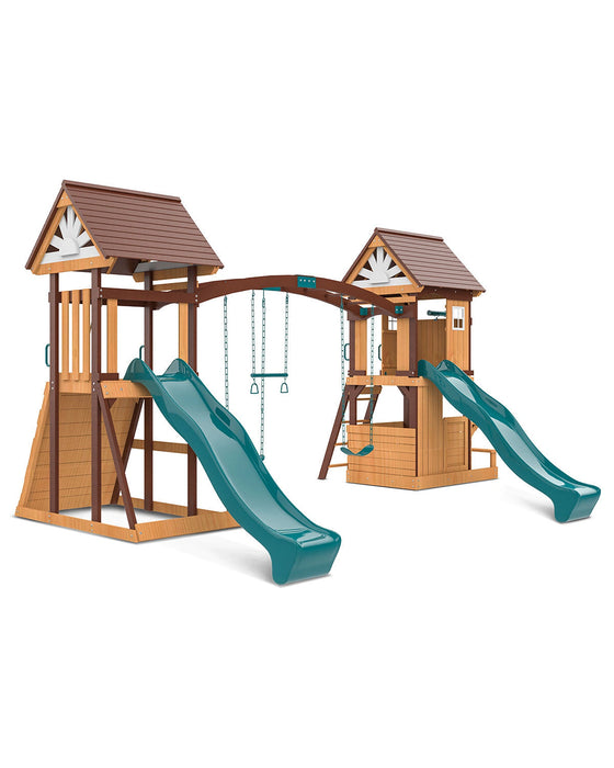 Lifespan Kids Armadale Play Centre Set with 2 x 2.2m Slides — Kidstuff