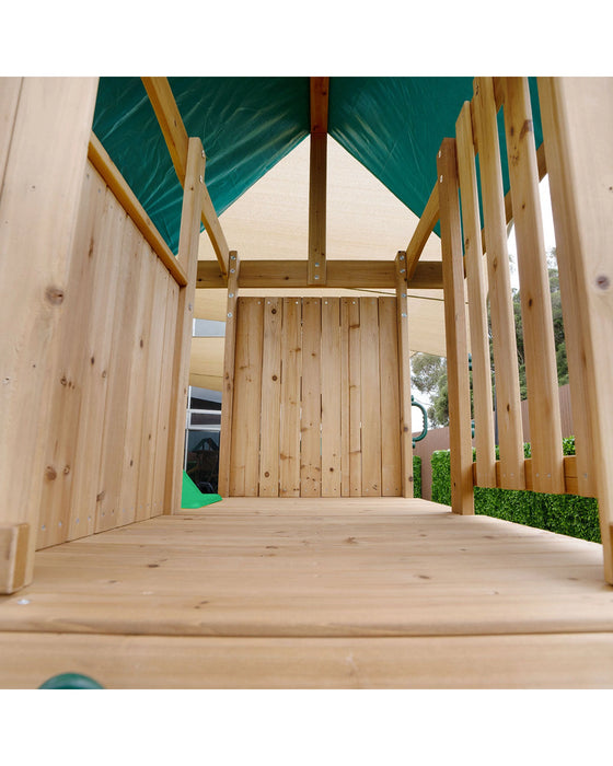 Lifespan Kids Carindale Play Centre Set with 2.2m Green Slide
