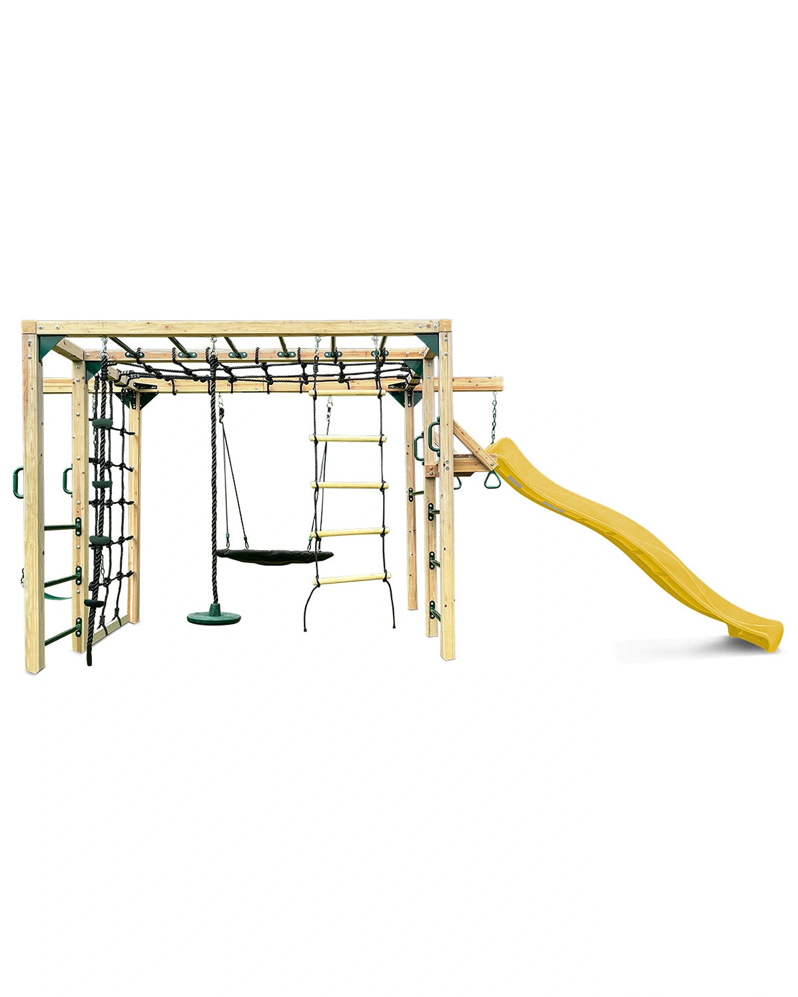 Lifespan Kids Orangutan Climbing Cube Jungle Gym Play Centre + Yellow Slide