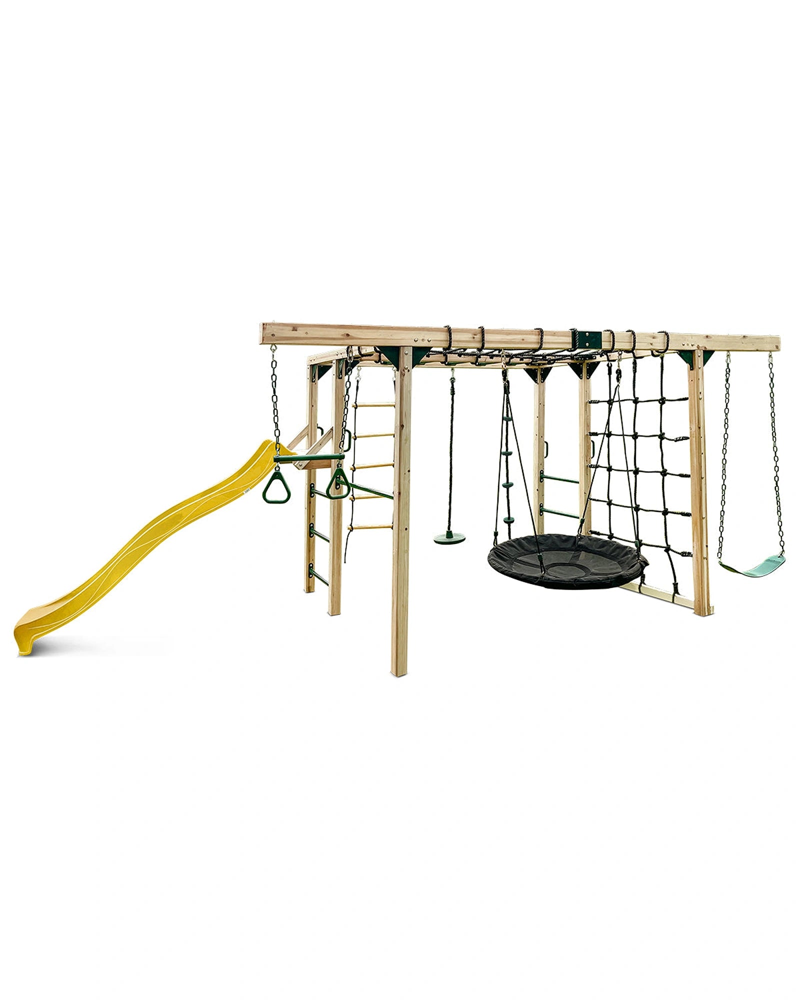 Lifespan Kids Orangutan Climbing Cube Jungle Gym Play Centre + Yellow Slide