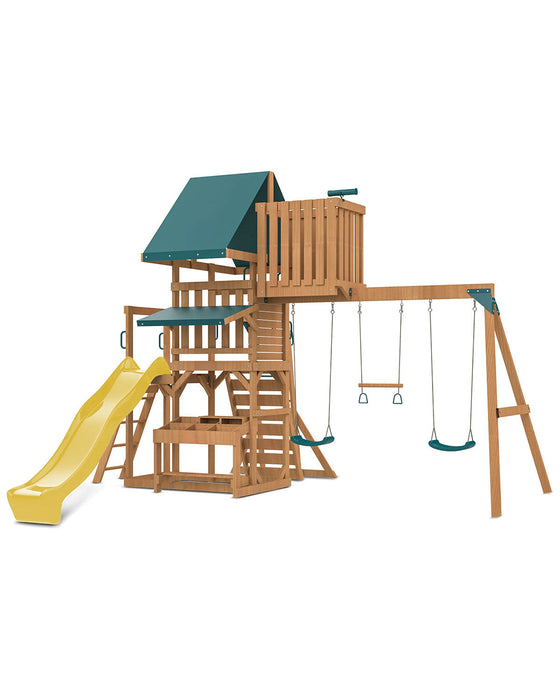 Lifespan Kids Walton Play Centre Set with 2.2m Yellow Slide