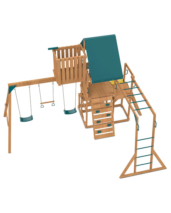 Lifespan Kids Walton Play Centre Set with 2.2m Yellow Slide