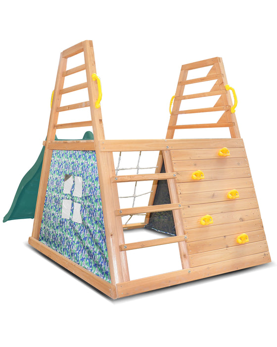 Lifespan Kids Cooper Climbing Frame with 1.8m Green Slide