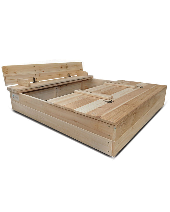 Lifespan Kids Strongbox 2 Square Sandpit