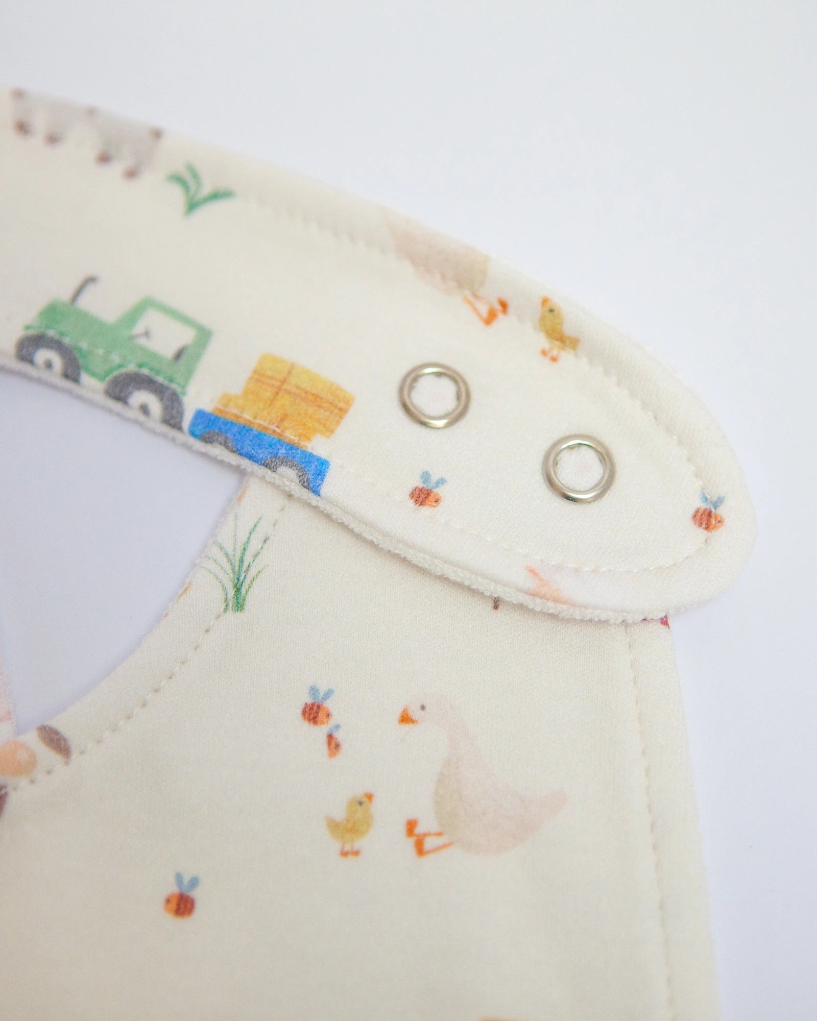 Farm Friends Jersey Bibs Set Of 2