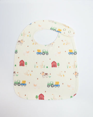 Farm Friends Jersey Bibs Set Of 2