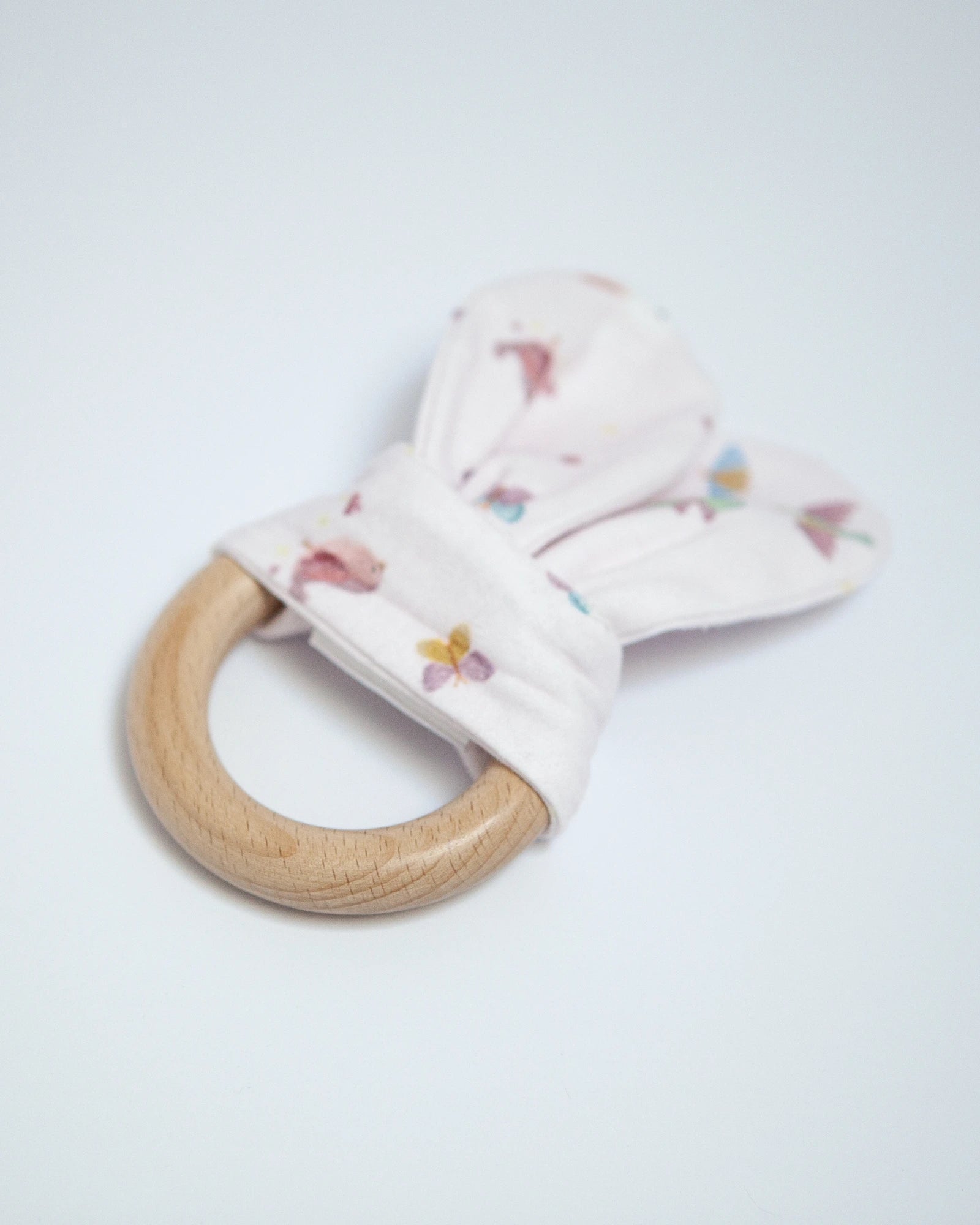 Butterfly Garden Jersey Wrap With Teether Gift Set