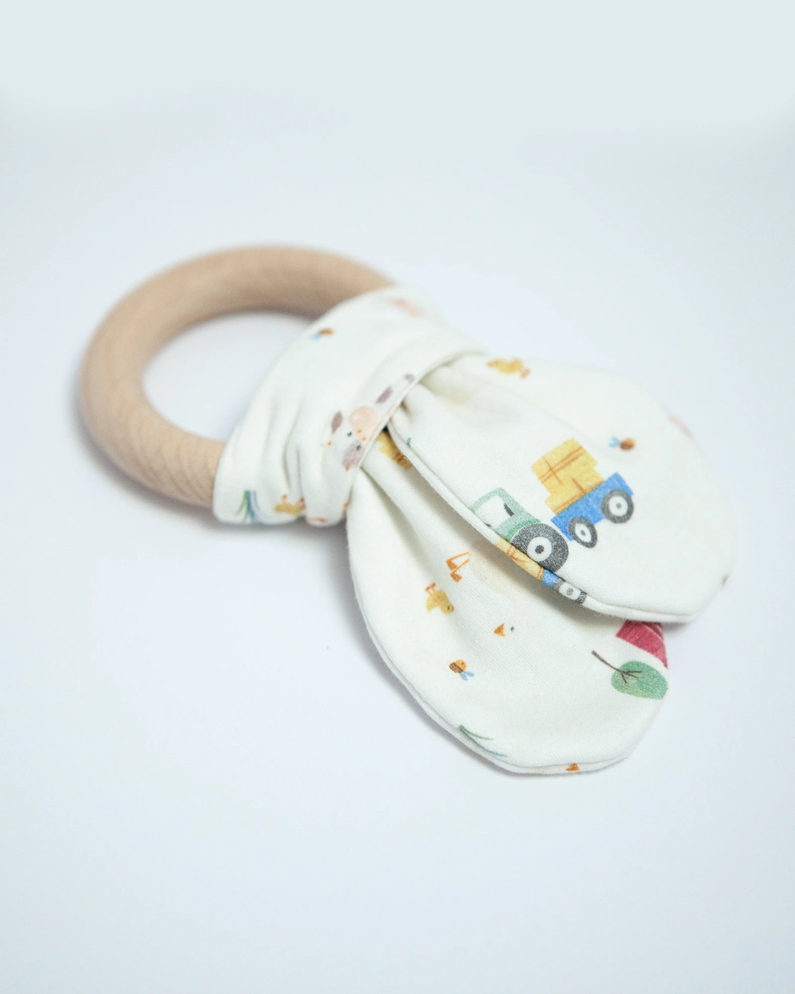 Farm Friends Jersey Wrap With Teether Gift Set