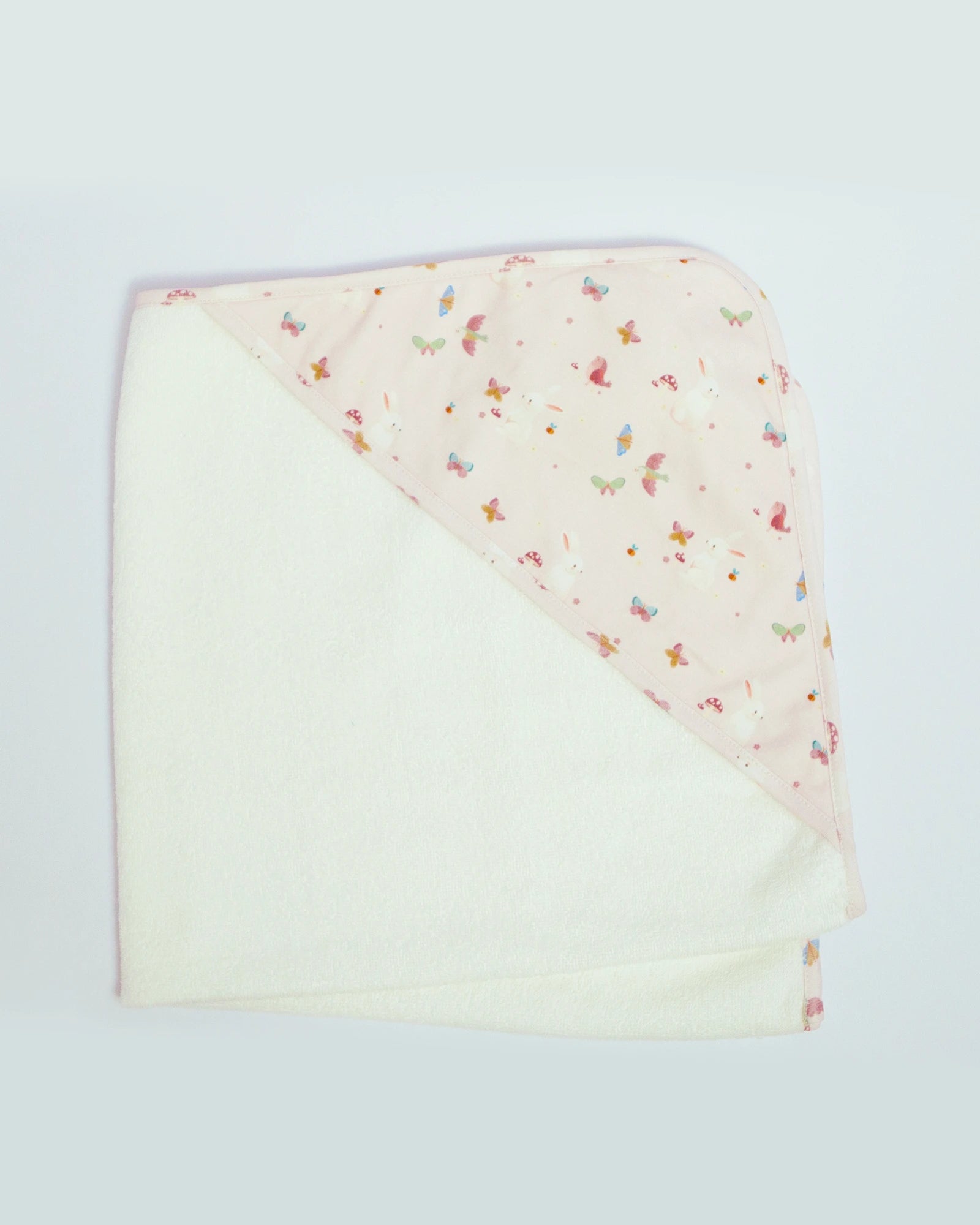 Butterfly Garden Hooded Towel