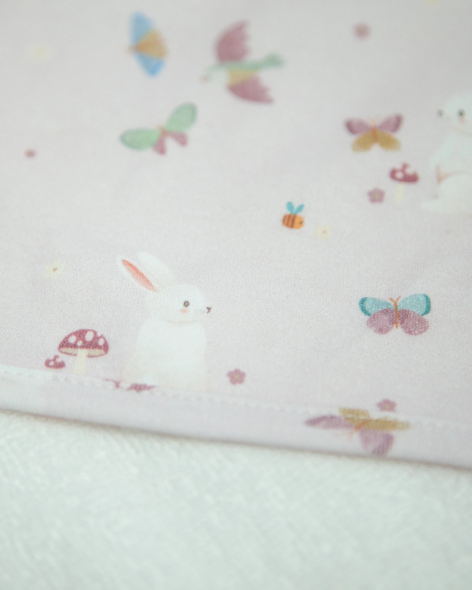 Butterfly Garden Hooded Towel