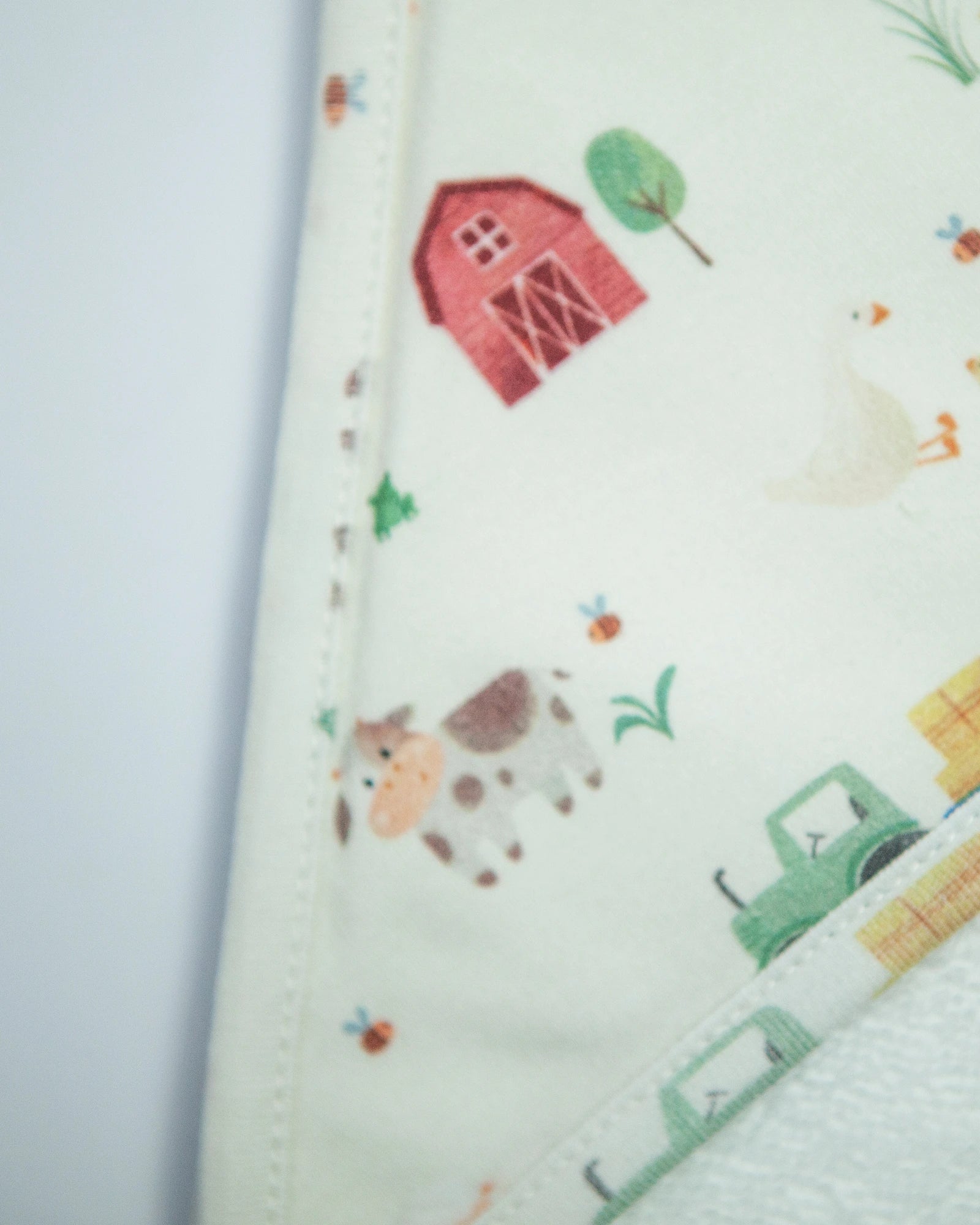 Little Stuff Farm Friends Hooded Towel