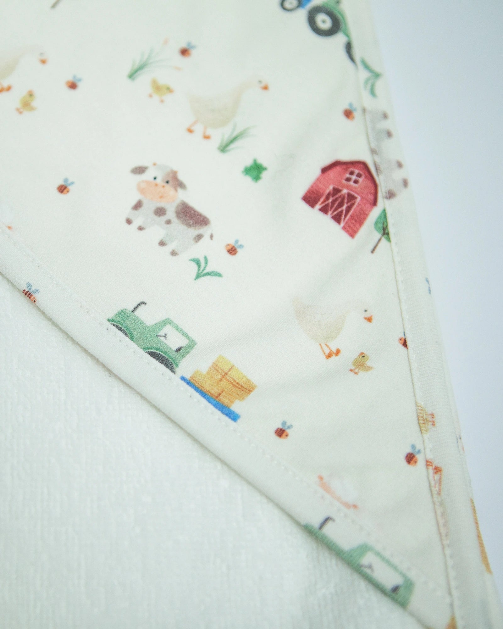Little Stuff Farm Friends Hooded Towel