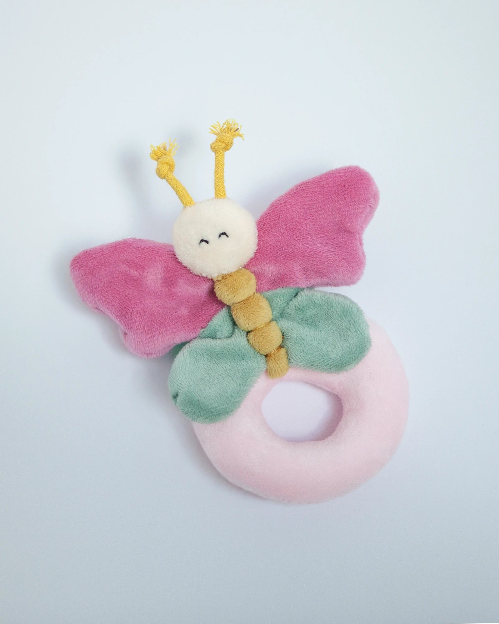 Little Stuff Butterfly Garden Romper & Rattle