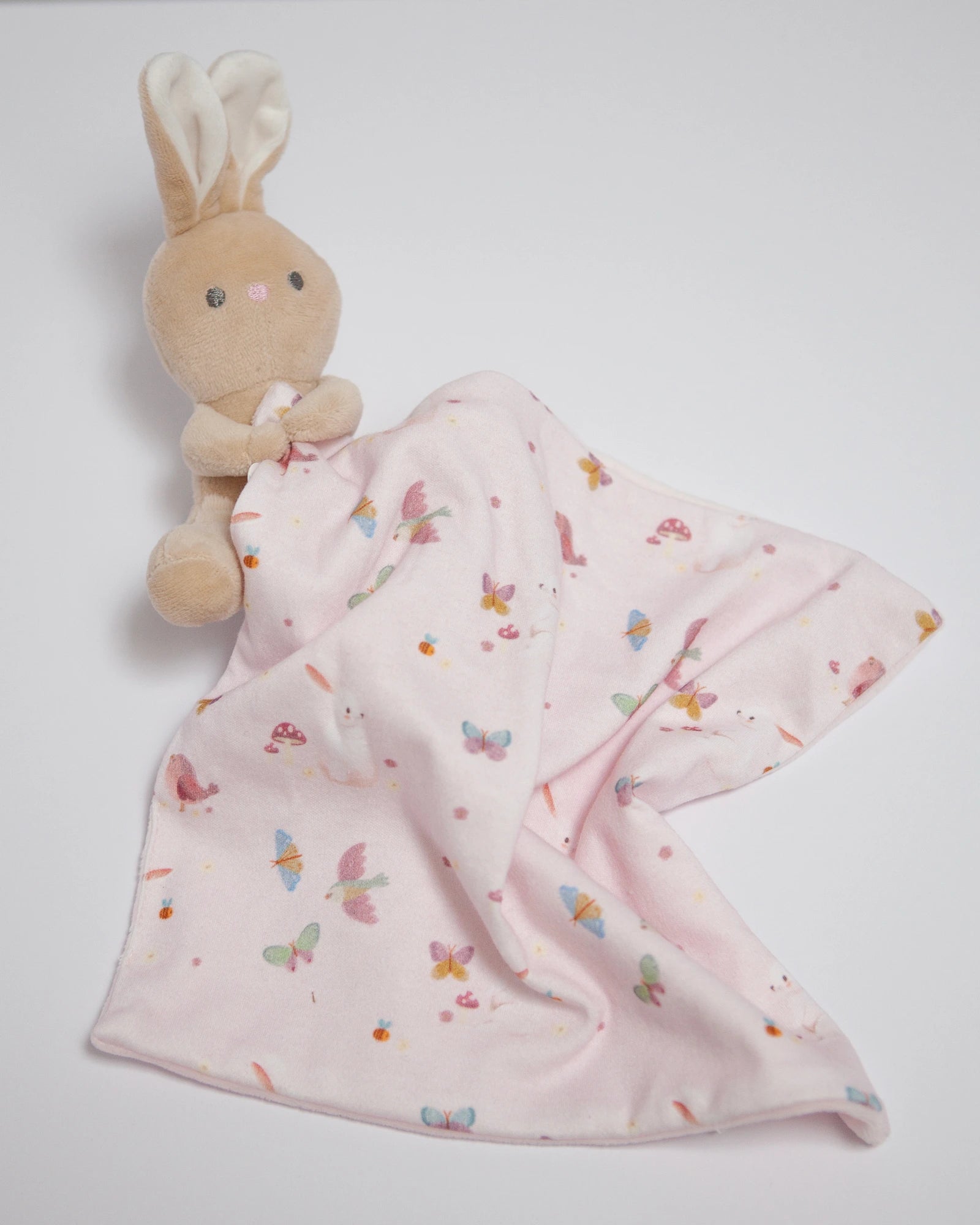 Little Stuff Butterfly Garden Bunny Comforter
