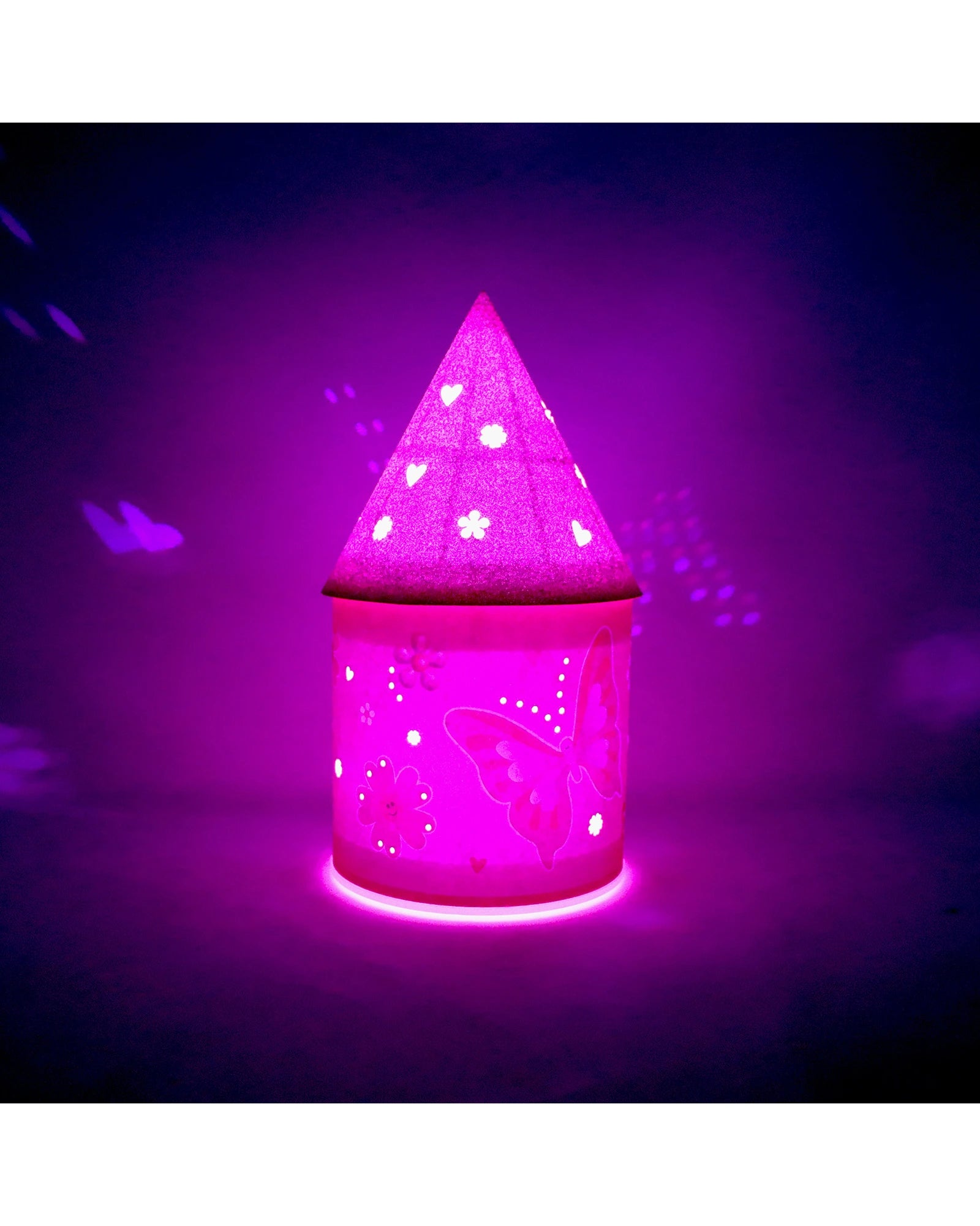 Vibrant Vacation Colour Changing Butterfly Lantern