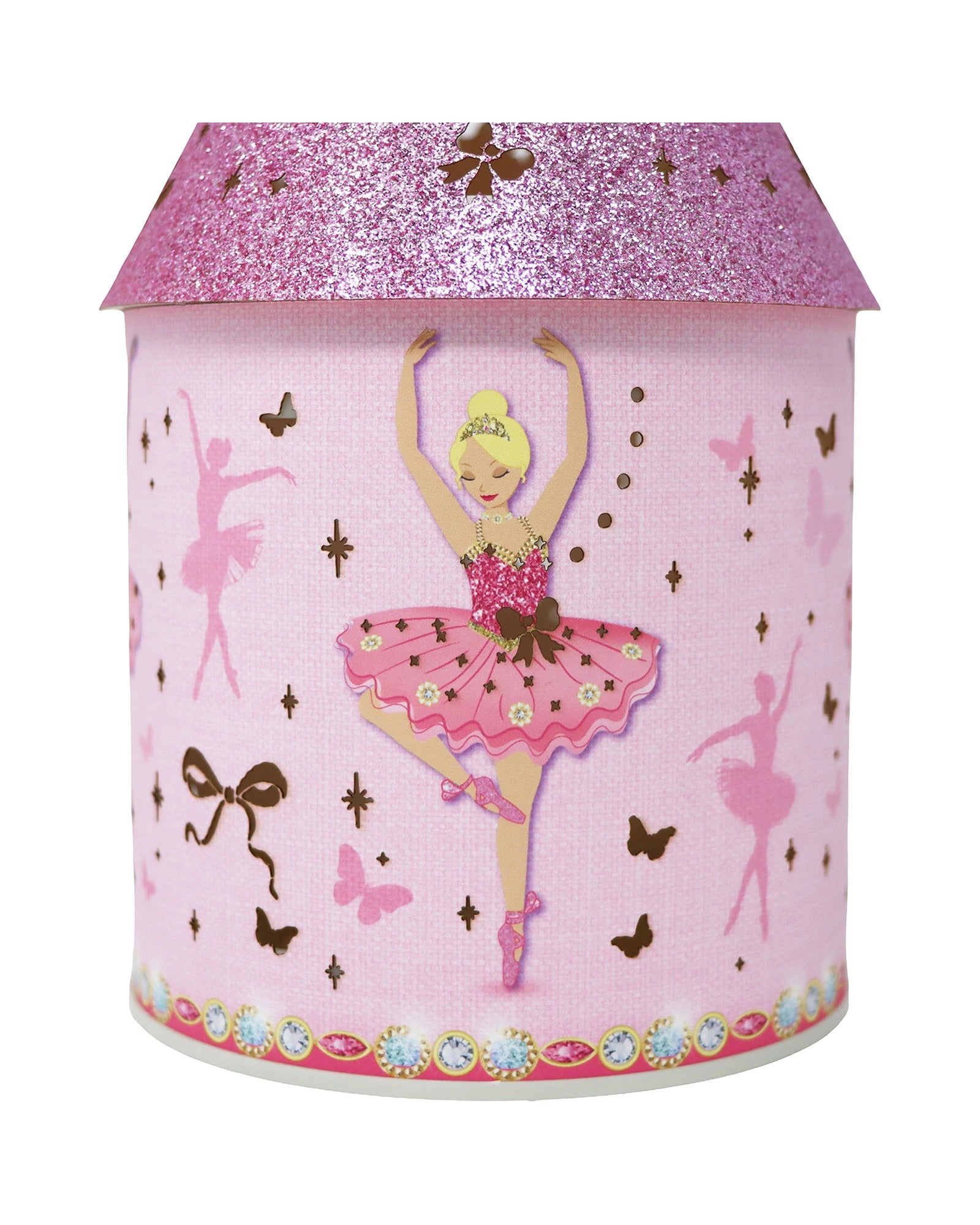 Pink Poppy Ballerina Led Colour Changing Lantern