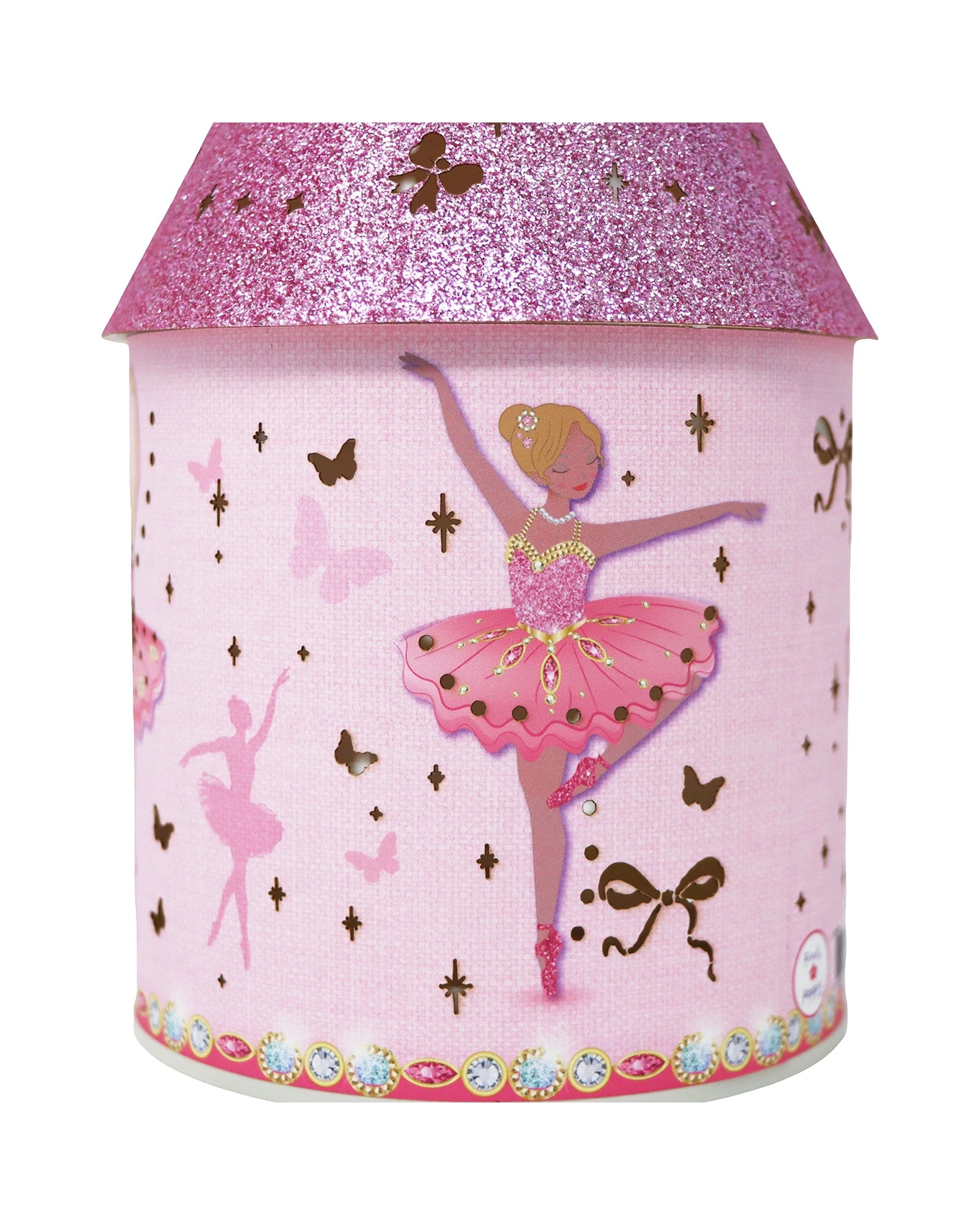 Pink Poppy Ballerina Led Colour Changing Lantern
