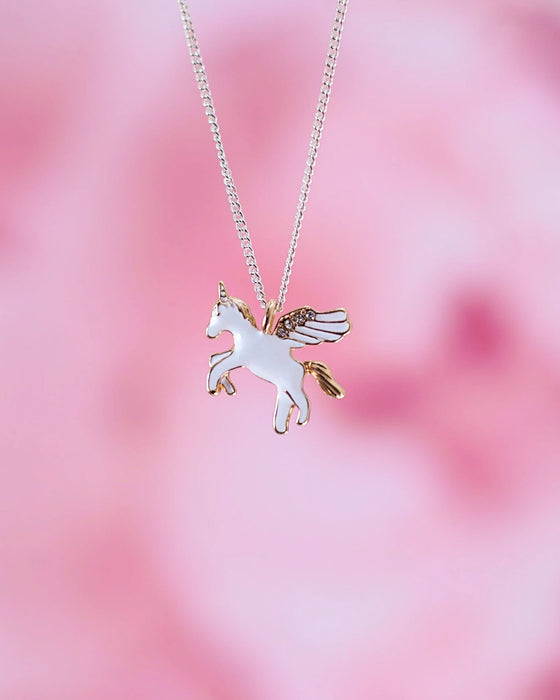 Lauren Hinkley Gold Unicorn Necklace Boxed