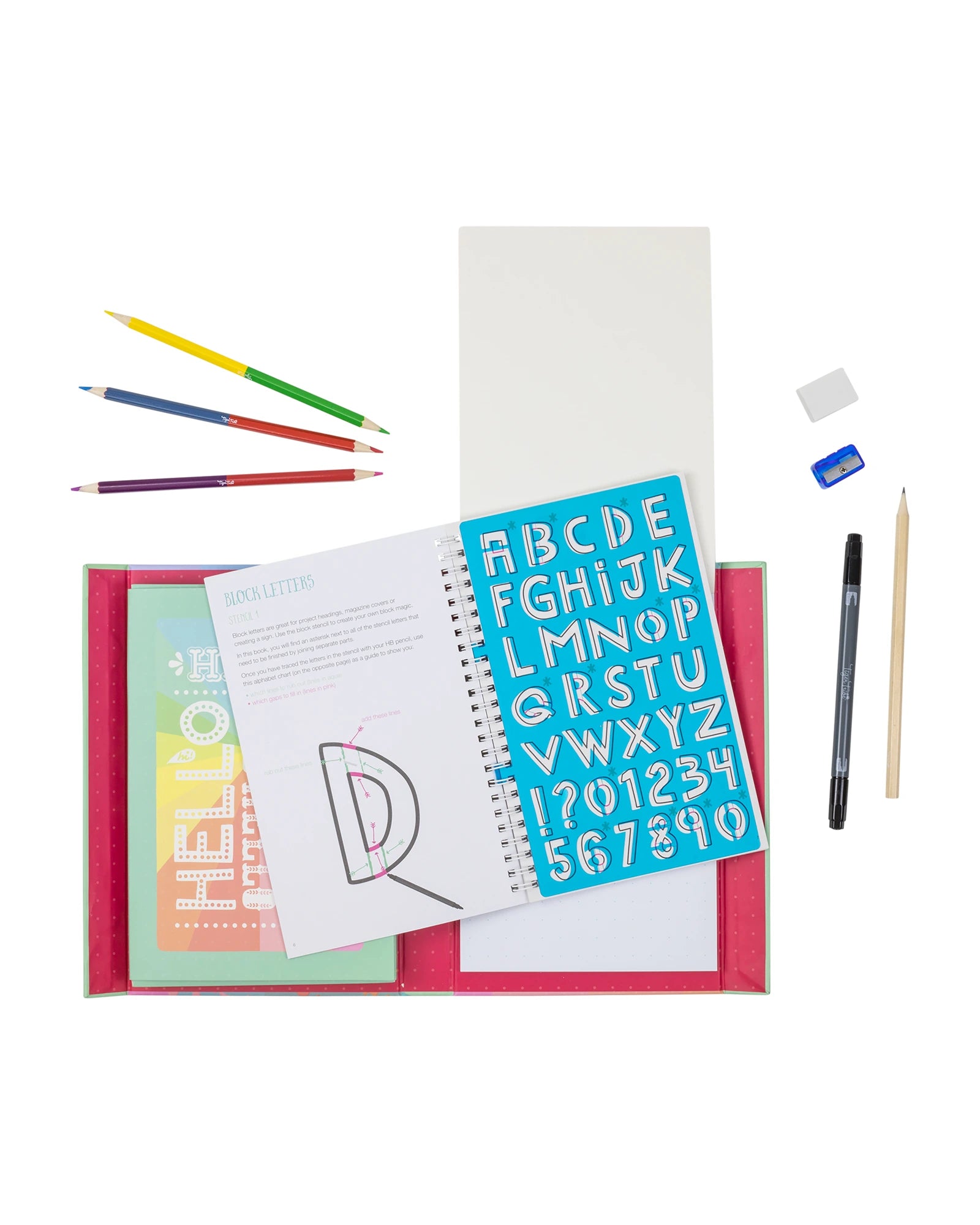 Tiger Tribe The Lovely Book Of Lettering