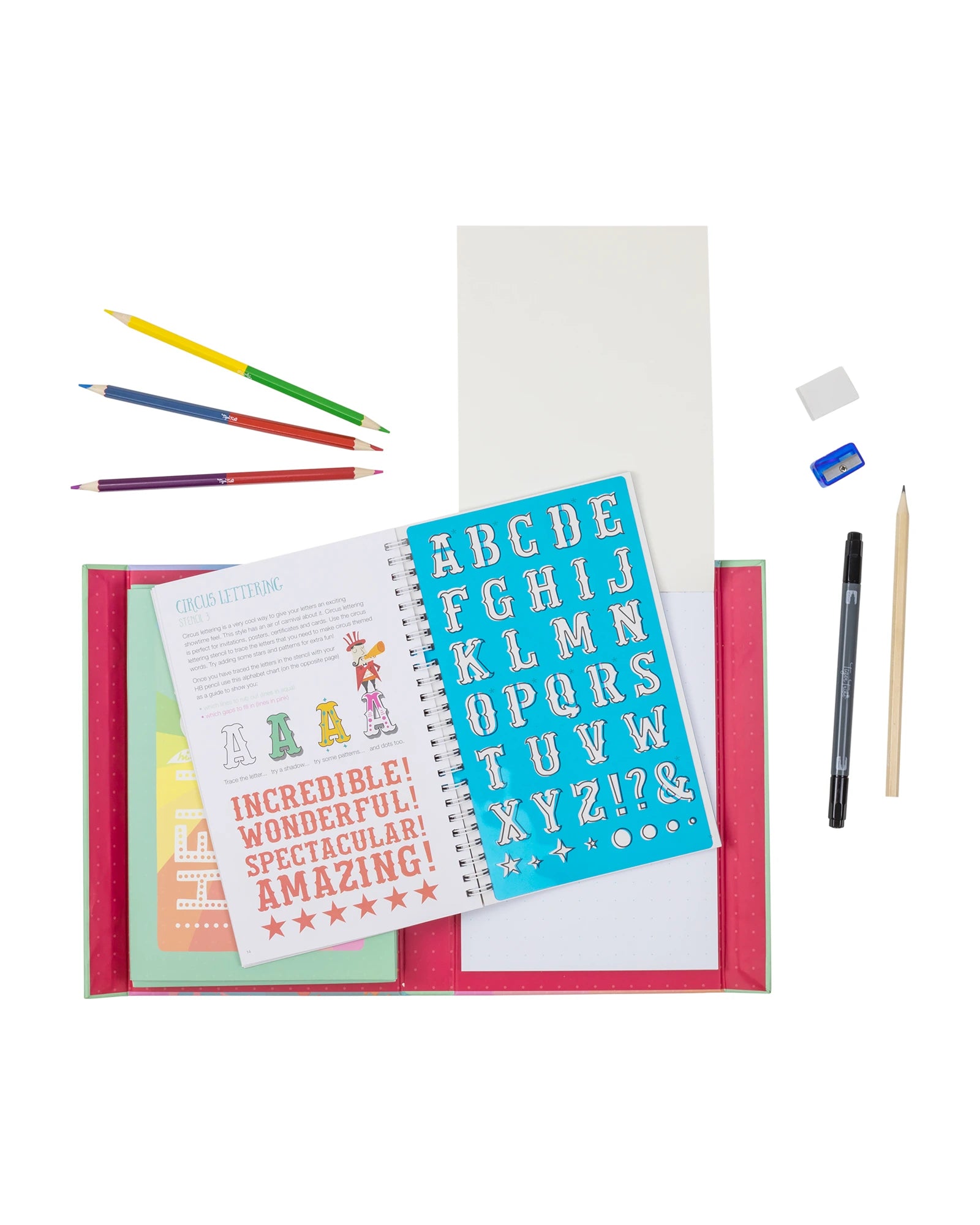 Tiger Tribe The Lovely Book Of Lettering