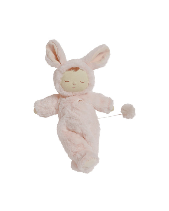 Olli Ella Lullaby Cozy Dinkum Bunny Moppet - Pink