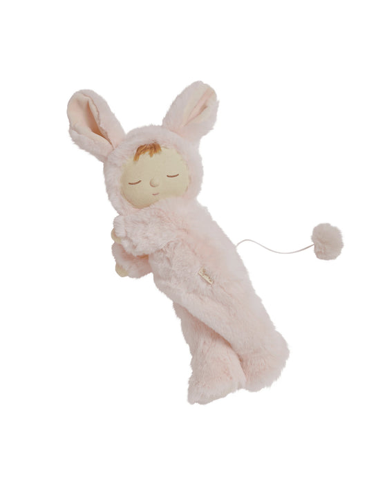 Olli Ella Lullaby Cozy Dinkum Bunny Moppet - Pink