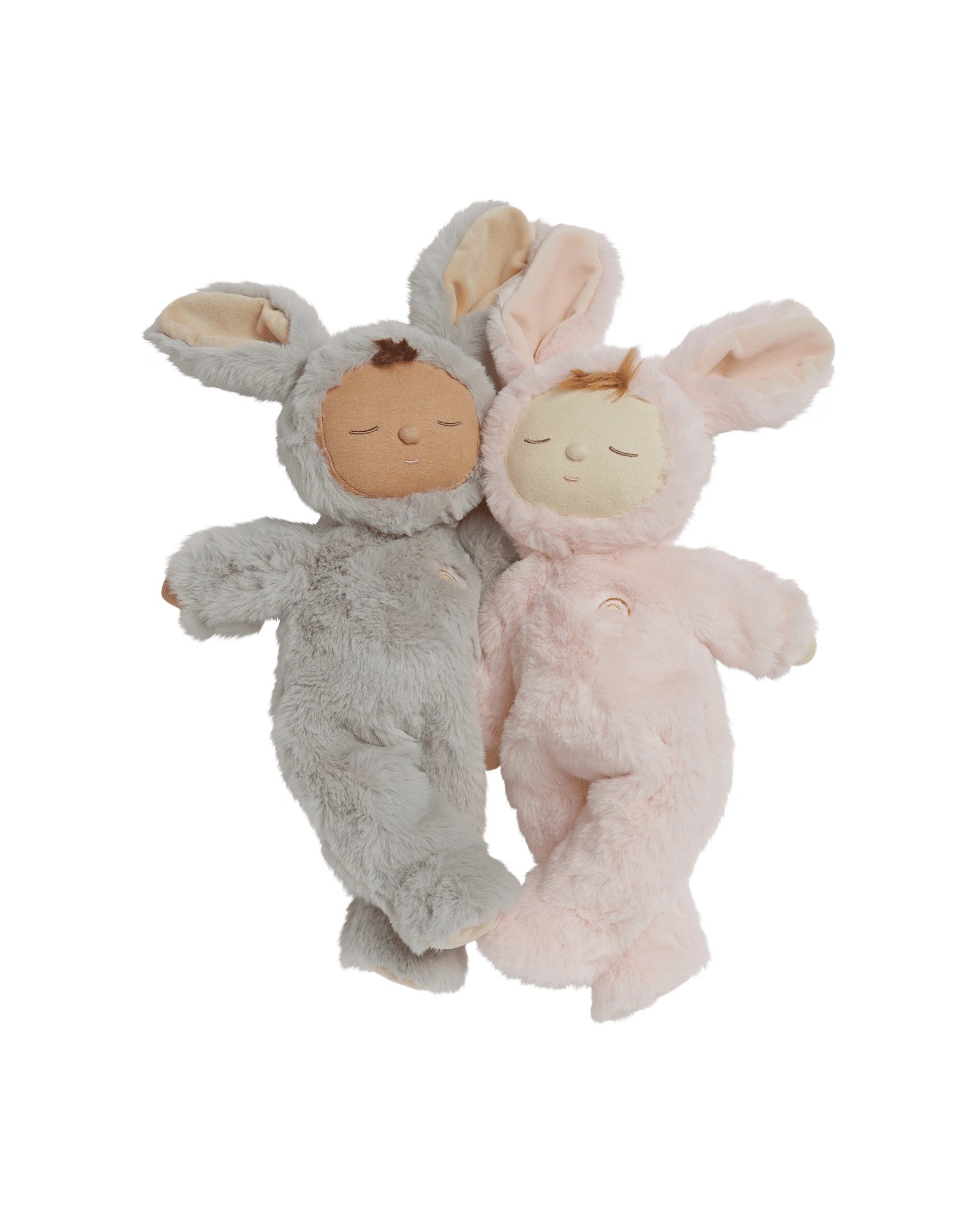 Olli Ella Lullaby Cozy Dinkum Bunny Moppet - Pink