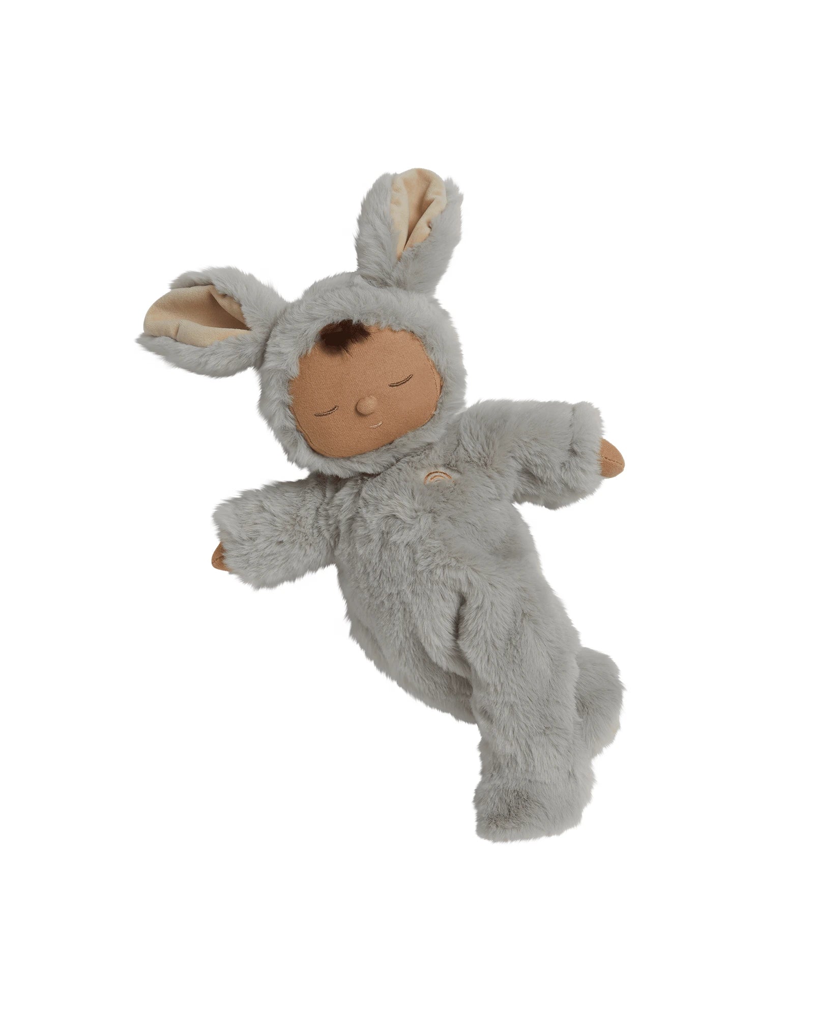 Olli Ella Lullaby Cozy Dinkum Bunny Pip - Smoke
