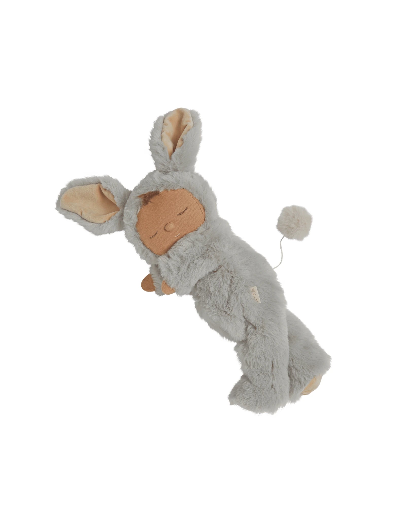 Olli Ella Lullaby Cozy Dinkum Bunny Pip - Smoke