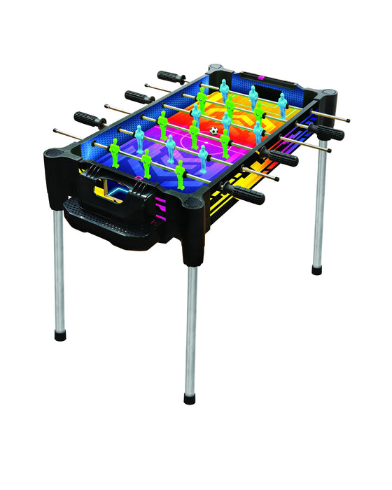 Ambassador 2 -in-1 Foosball & Air Hockey Neon Arcade Table