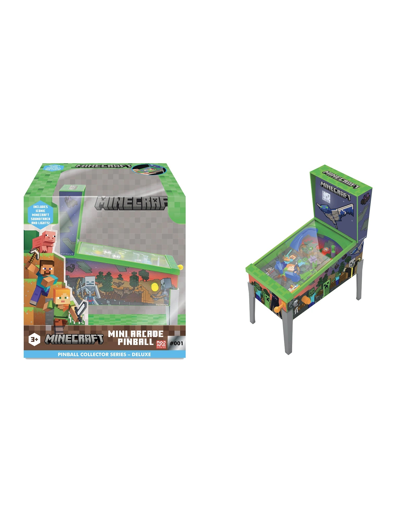 Minecraft Mini Arcade Pinball