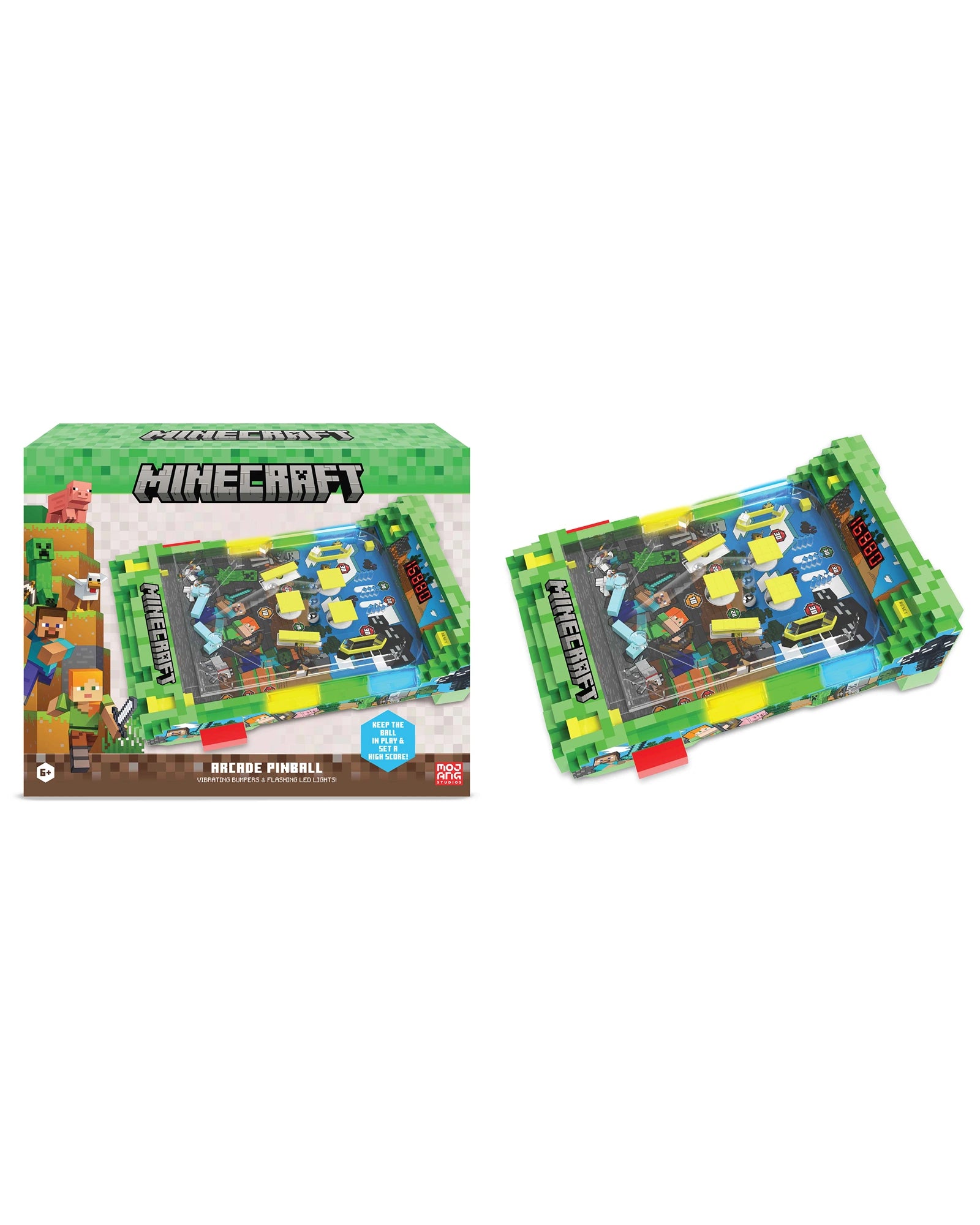 Minecraft Arcade Premium Pinball Overworld