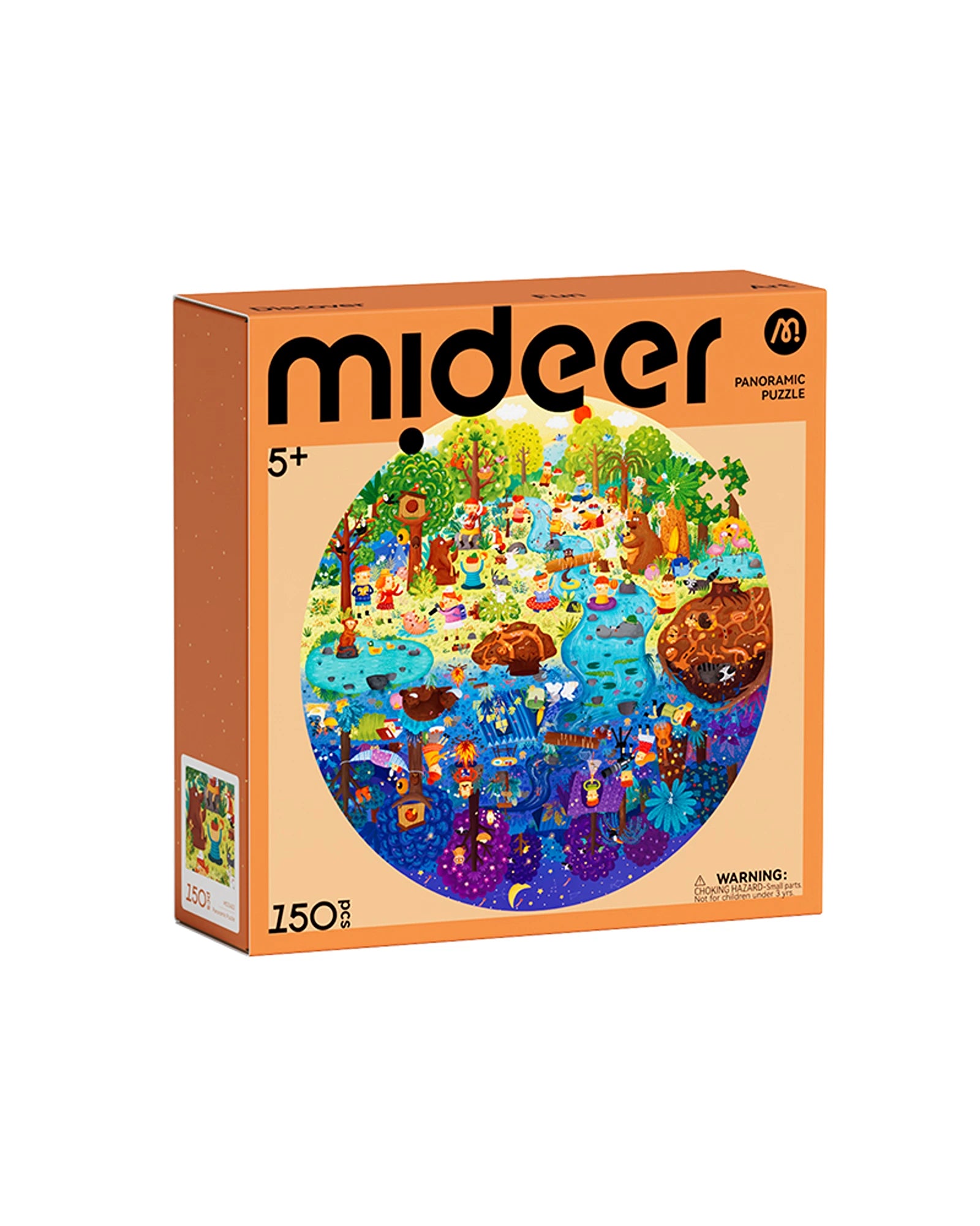 mideer Panoramic Puzzle - A Day in the Forest