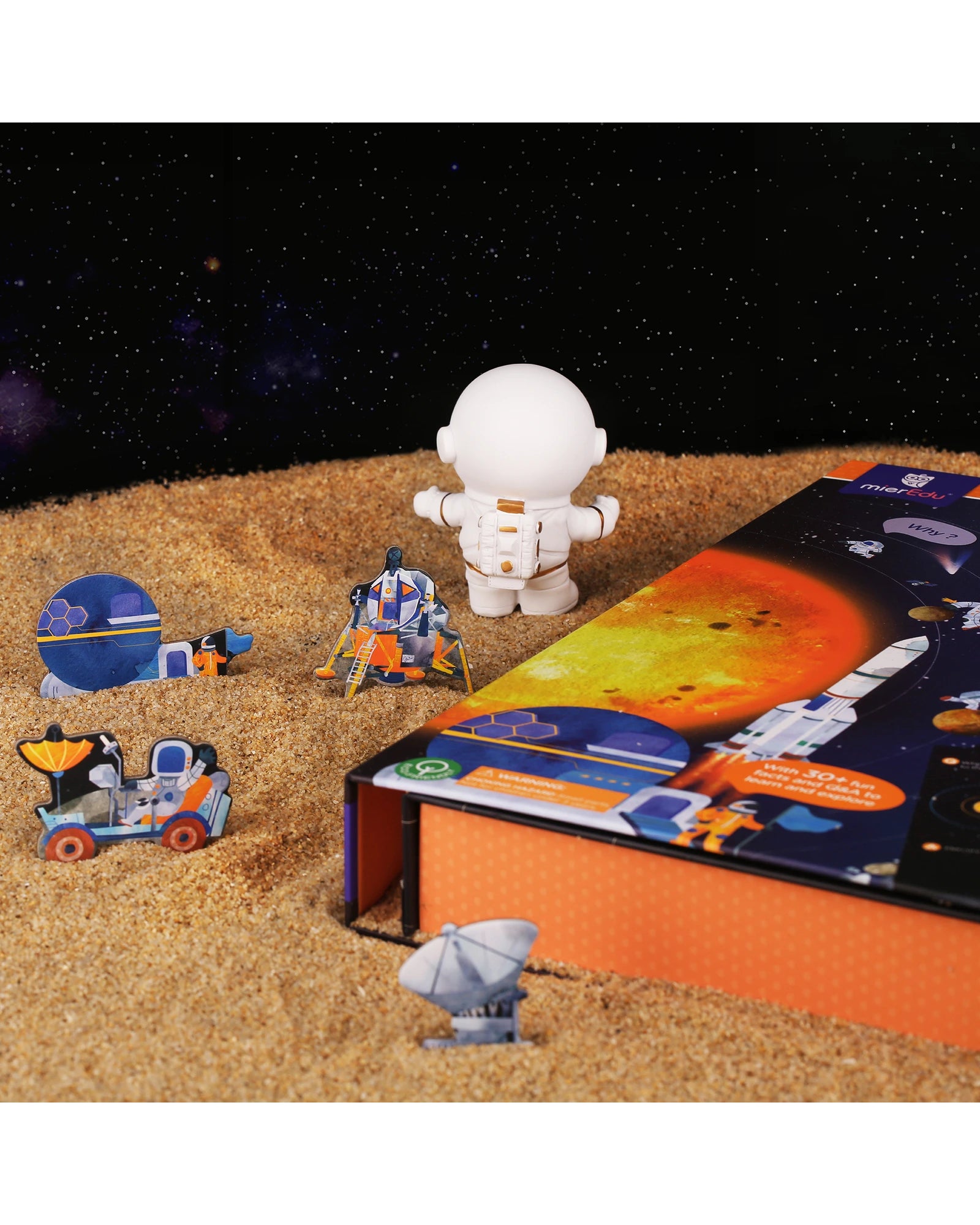 Magnetic top space toys