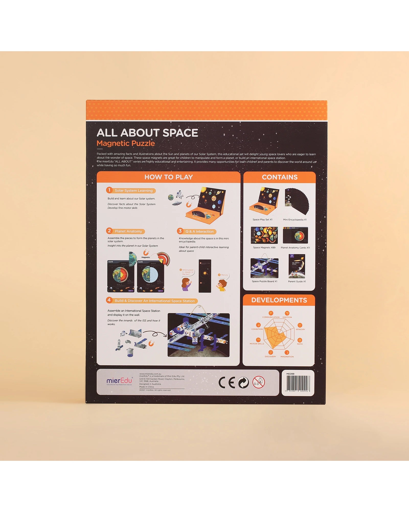 Mier Edu Magnetic Kit All About Space